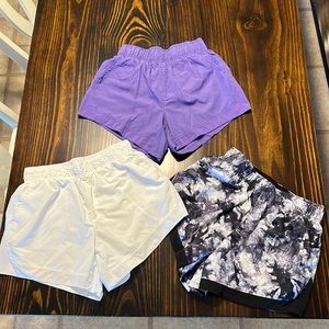 Women’s Running Shorts Lot of 3 Size Small 4-6